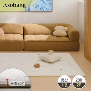 2P 프라임 유아 놀이방매트 피나콜라다 230 (230x140x2cm)