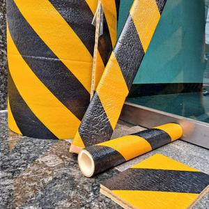 안전보호쿠션 안전카바 모서리보호대 코너보호대 기둥보호 주차장모서리 접착 쿠션 무