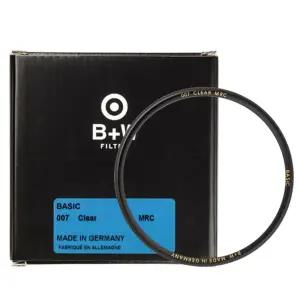 슈나이더 B+W BASIC 007 MRC Clear 필터 39mm