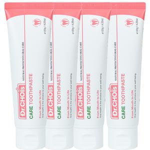 닥터초이스 잇몸건강 무불소 안전하고 부드러운 좋은치약 케어 4개