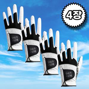 (EVENT) 4장 남자 여자 필드 파크 스크린 연습용 극세사 실리콘 기능성 핸즐 골프장갑