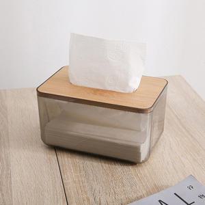 투명 아크릴 휴지 티슈 화장지 냅킨 보관 케이스 상자 박스 각티슈 키친타올 다용도 수납  S