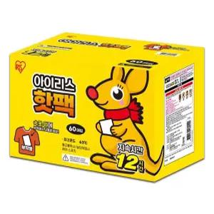 아이리스 핫팩 의류 부착용 60개 코스트코 포카포카 붙이는핫팩