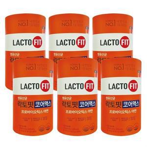 종근당건강 락토핏 코어맥스 생유산균 6통 CZ