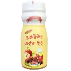 유쾌통쾌 내안의 변신 병5개 100ml 요구르트맛 185kal
