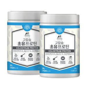 내추럴박스 고칼슘 초유프로틴 380g 2통