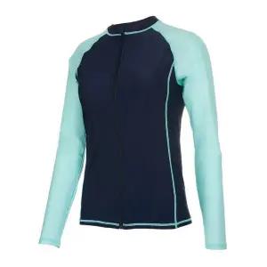 [레노마수영복](하남점)폴리백  증정 여성 컬러 집업 래쉬가드 네이비 RN-CS2D953-NV