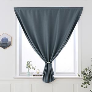 쿨로하 붙이는 창문용 암막 커튼 3가지 색 작은창 방한 원룸암막커튼 원룸 방풍