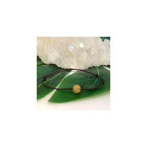 천연원석 금침수정 골드 루틸쿼츠 7.5~8mm 매듭 팔찌 프리사이즈