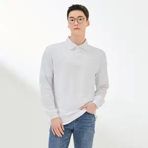 [체이스컬트] 남성 피케 카라 긴팔 티셔츠-DDZK5150A01