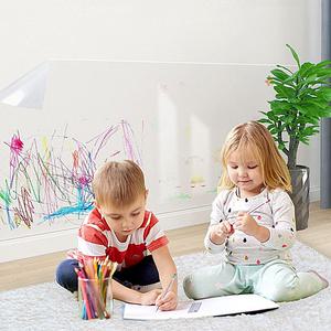 무접착 정전기 투명 시트지 벽면 낙서 보호 주방 기름 오염 방지 시트지