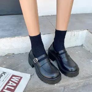 [제이시]제이시 6cm 발편한로퍼 키높이로퍼 메리제인통 K153