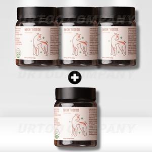 [3+1] 울애기쌩쌩 반려동물 눈물 관절 피부 면역 장 강아지 고양이 종합영양제 4박스