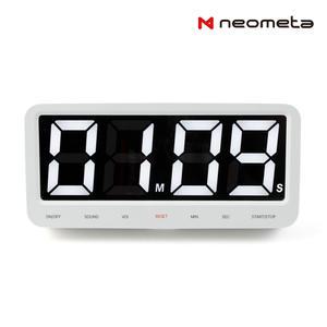 네오메타 LBT-0001NM 무선 LED 빅 타이머 학교 학원 자기주도 학습루틴 스톱워치