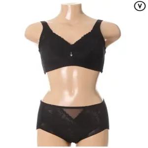 (세트) 인견소재 풀컵 노와이어 브래지어 팬티세트 BR3517 BP3517P