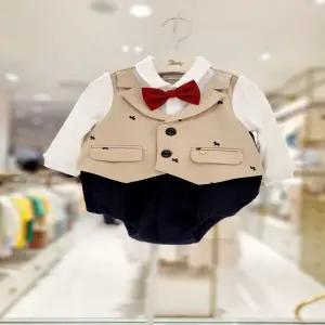 (에뜨와) (출산백일선물)(A)크로프정장바디수트 (07R027904) (유아/출산/백일/돌선물/조카선물)