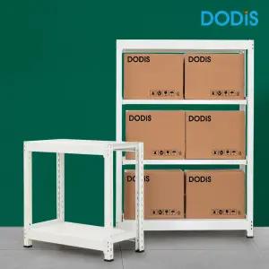 철제선반 중량랙 2단 창고 선반 무볼트 조립식 앵글 독립형 12004501200