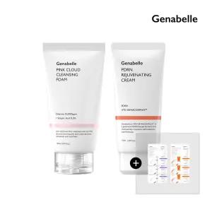 [제나벨] 트러블케어 2종 세트 (핑크 클렌징폼+PDRN 크림)