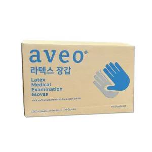 아베오 라텍스글러브 XS,S,M,L 1박스/10통 의료용 덴탈글러브 진료용장갑 병원용