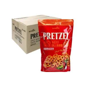 삼진 미니 프레첼 매콤한비프맛 800g 6개