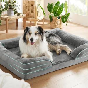 미세스펫 강아지 방석 논슬립 대형 범퍼 쿠션 커버분리