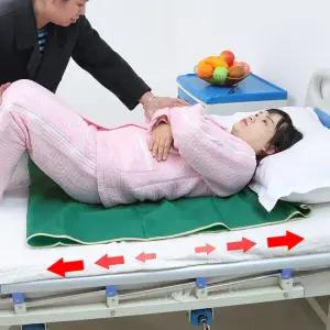 와상 환자 슬라이딩 이동시트 보조 기구 자세변환용구 75x95cm