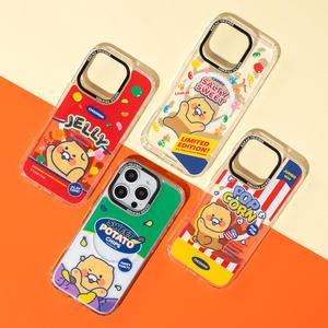 카카오프렌즈 아이폰15,16 스낵 클리어 마그네틱 맥세이프 케이스 (15/15프로/15프로맥스/16/16프로/16프로맥스)