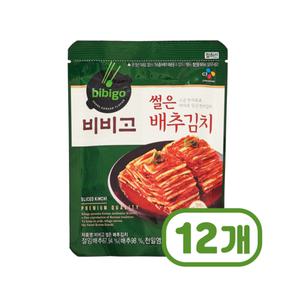 비비고 썰은 배추김치 100g x 12개