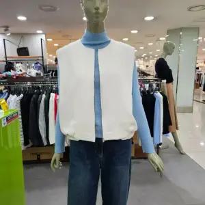 시슬리/애플아울렛/핸드메이드 라운드 집업 베스트 SACTC3461