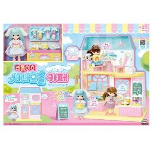 리틀미미 시나모롤 카페/애착/인형/아기/여아/어린이/소꿉놀이/장난감/완구