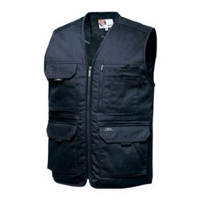 티뷰크 마크 TC-501 공구 면 패딩 조끼 네이비 작업복 근무복 단체복 현장복 사무복 회사복