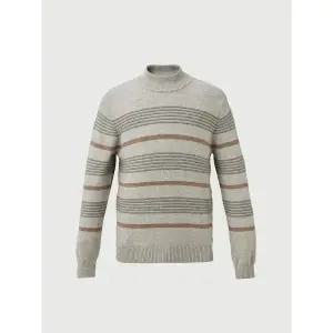 [롯데백화점]트레몰로 [트레몰로] 울 캐시미어혼방 하프 터틀 블럭패턴 반폴라 니트 TRHBH4W9221