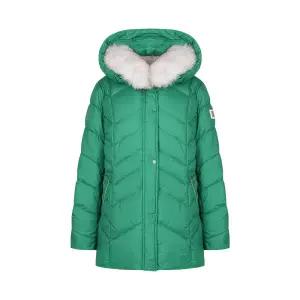 [롯데백화점]크로커다일레이디 폭스 털 탈부착 덕 다운 패딩 점퍼 CLDWDW206