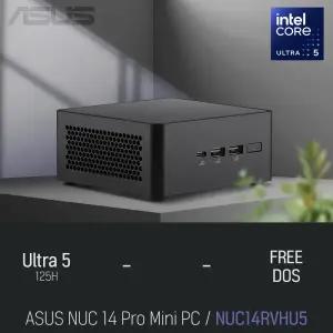 ⓒ ASUS NUC 14 Pro Mini PC NUC14RVH-U5 TALL (베어본) 울트라5 125H / 인강 사무 비즈니스용 미니PC