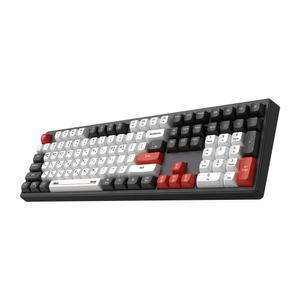 :앱코 MK108W 무선 저소음 멤브레인 키보드 (블랙)