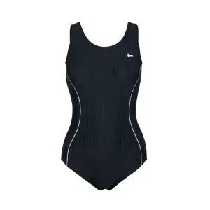 [레노마수영복](김해점)*지퍼백+끈주머니+고리브라캡 3종 증정*  여성 라인 원피스 수영복/LS2F801-BK