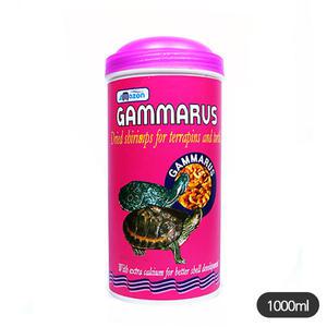 [초록끈] 아마존 감마루스 거북이사료 1000ml