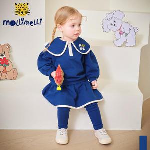 [몰리멜리] 코코하트집업스커트상하복