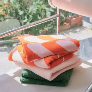 [무케] 올리_라튤립컬렉션 프리미엄 뱀부수건 개별포장 5P  4 colors) 프리미엄 수건