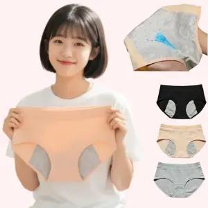 주니어 위생팬티 3종 세트 생리 팬티 순면 초등 여학생 첫생리선물 방수 샘방지 여성 여자