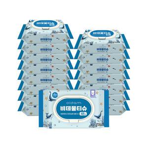 올담 고래에디션 비데물티슈 48매 16팩