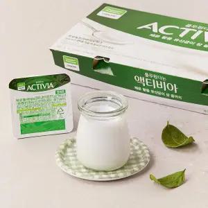 [풀무원]다논 액티비아 플레인 80g*8