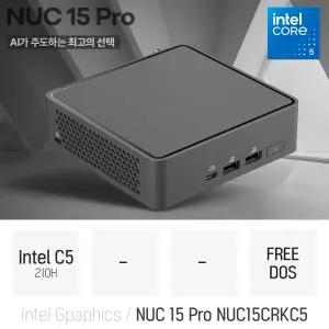 ⓒ ASUS NUC 15 Pro NUC15CRKC5 (베어본) 코어5 210H / 인강용 사무용 비즈니스용 가정용 미니PC