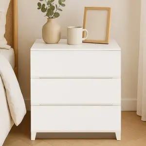 보노 심플리 550 플라스틱 서랍장 3단 와이드형 인테리어 수납장