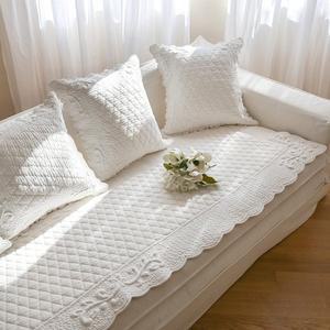 [메종드파리] 사계절 소파패드 솔리드 3인 65x180 아이보리 쇼파 덮개 깔개