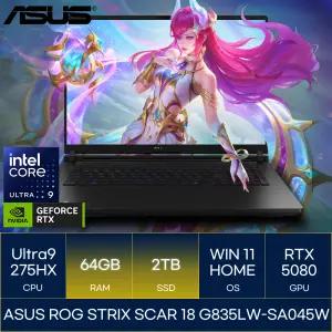 ASUS ROG STRIX SCAR 18 G835LW-SA045W (RAM 64GB_SSD 2TB)_마우스+장패드증정 AN