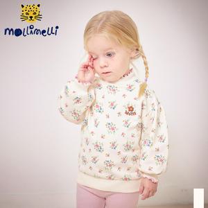 [몰리멜리] 플뢰르반폴라티셔츠