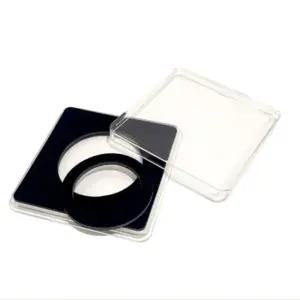 동전 수집 케이스 홀더 사각 기념 주화 코인 희귀 컬렉션 보관 진열 2p