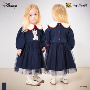 [몰리멜리] [디즈니]마리 포인트카라원피스