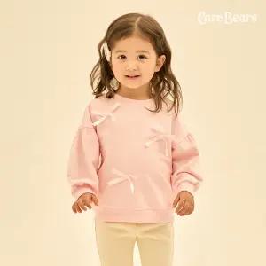 러블리 핑크리본 맨투맨 티셔츠